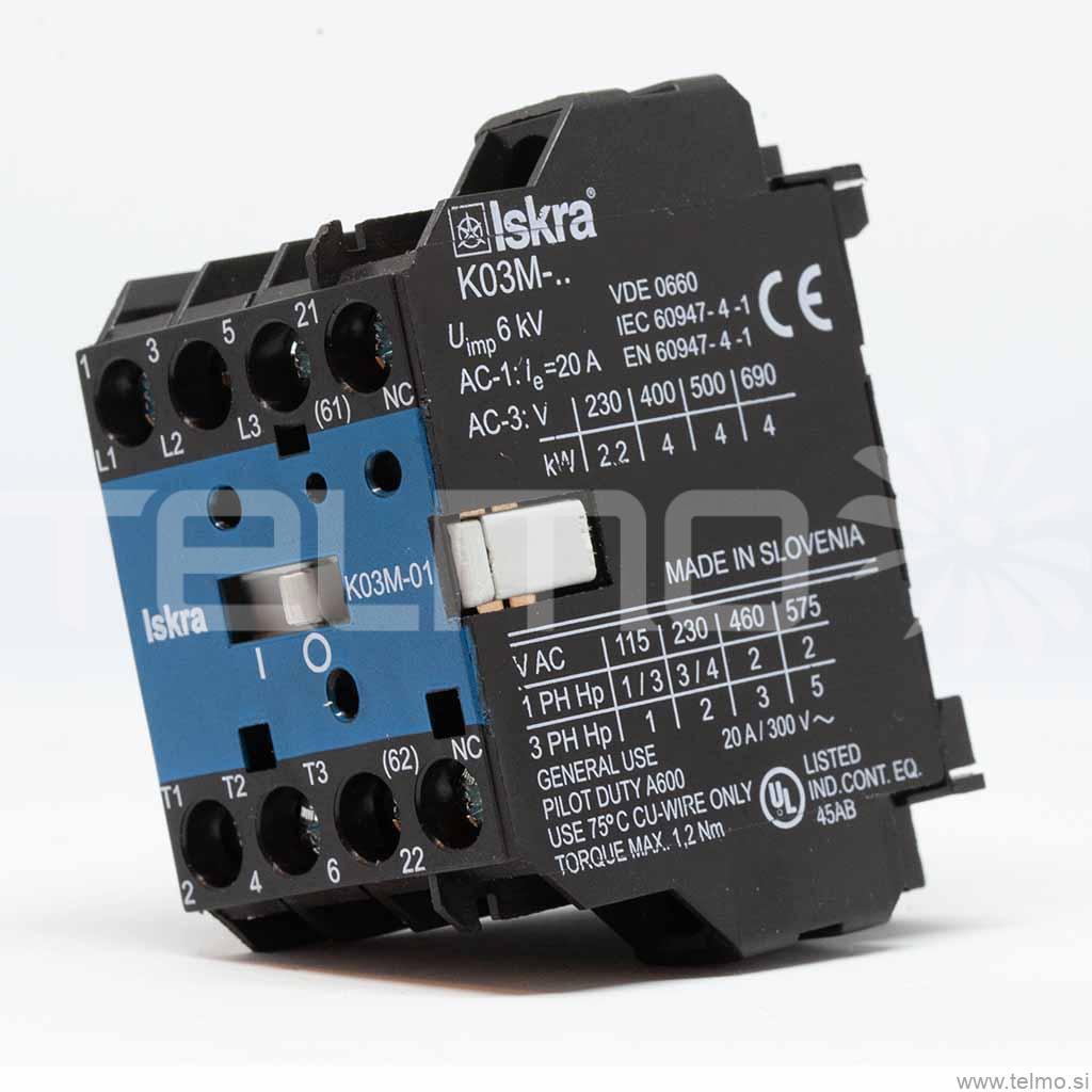 Miniature contactor Iskra Miniature contactor Iskra